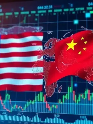 US-China trade war financial impact on global markets