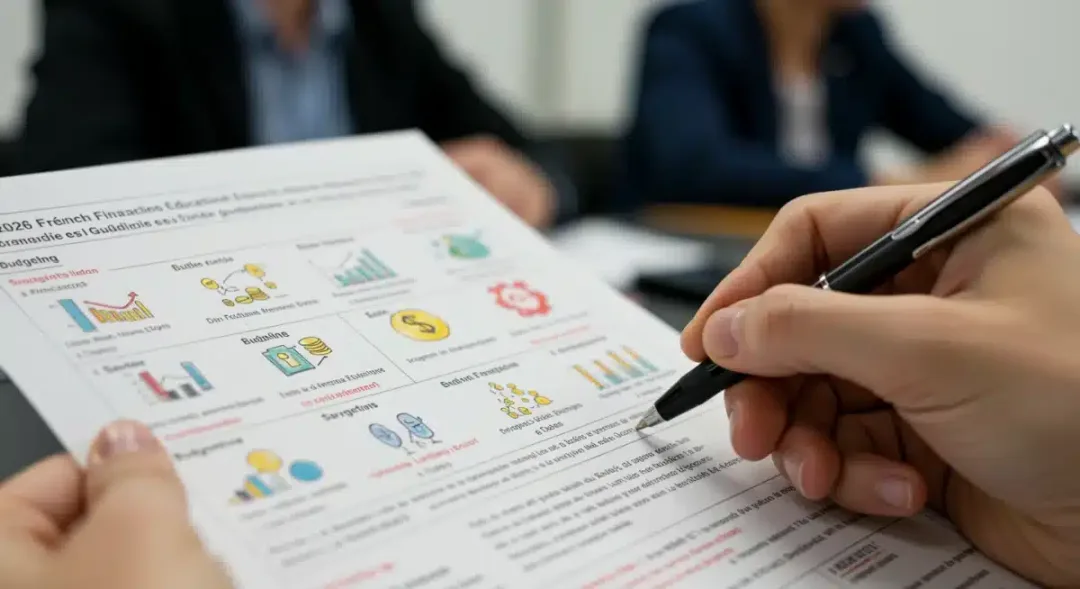Detailed guidelines of 2026 French personal finance education framework