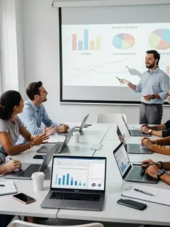 Young adults in France learning financial literacy and credit score management in a classroom setting