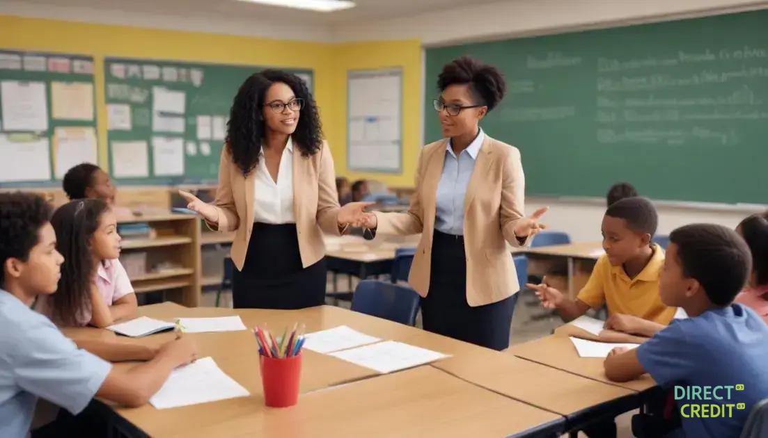 Teacher pay equity discussions