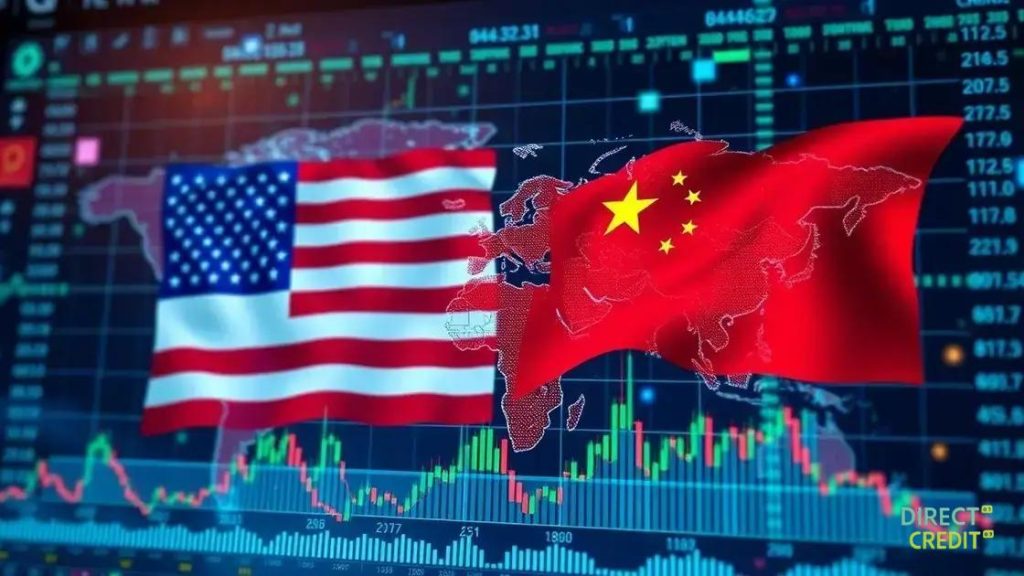 US-China trade war financial impact on global markets
