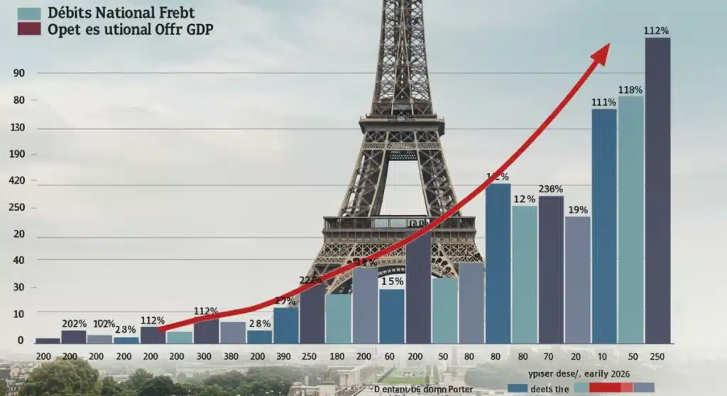 France National Debt: 112% of GDP by Early 2026