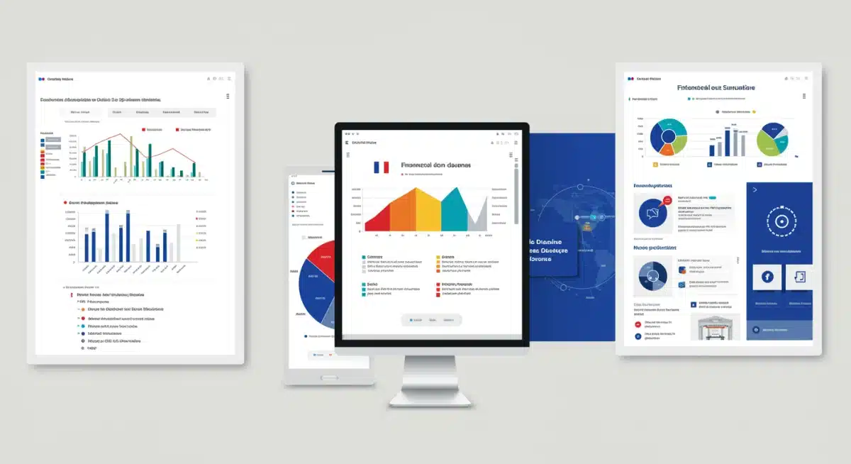 Comparison of French financial education platform interfaces