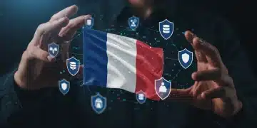 Digital illustration of GDPR compliance for FinTech in France 2026